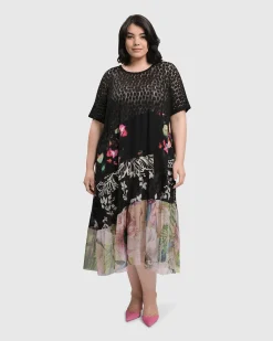 Adaline Tiered Maxi Dress, Floral