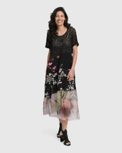Adaline Tiered Maxi Dress, Floral