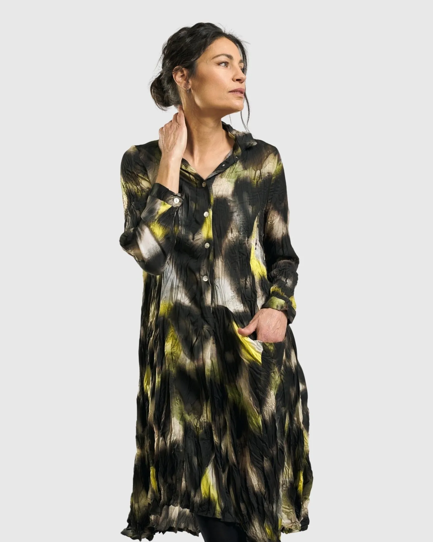 Airbrush Wonderful Pocket Dress, Hearts