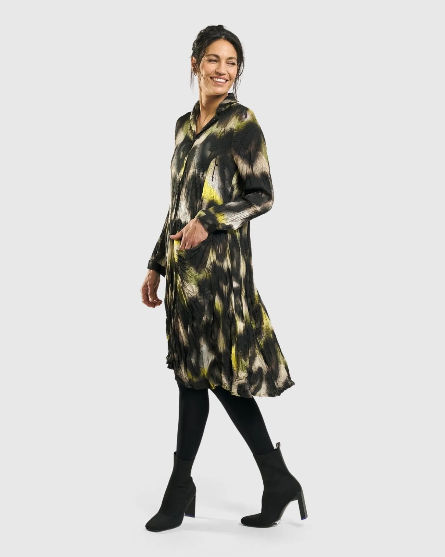 Airbrush Wonderful Pocket Dress, Hearts
