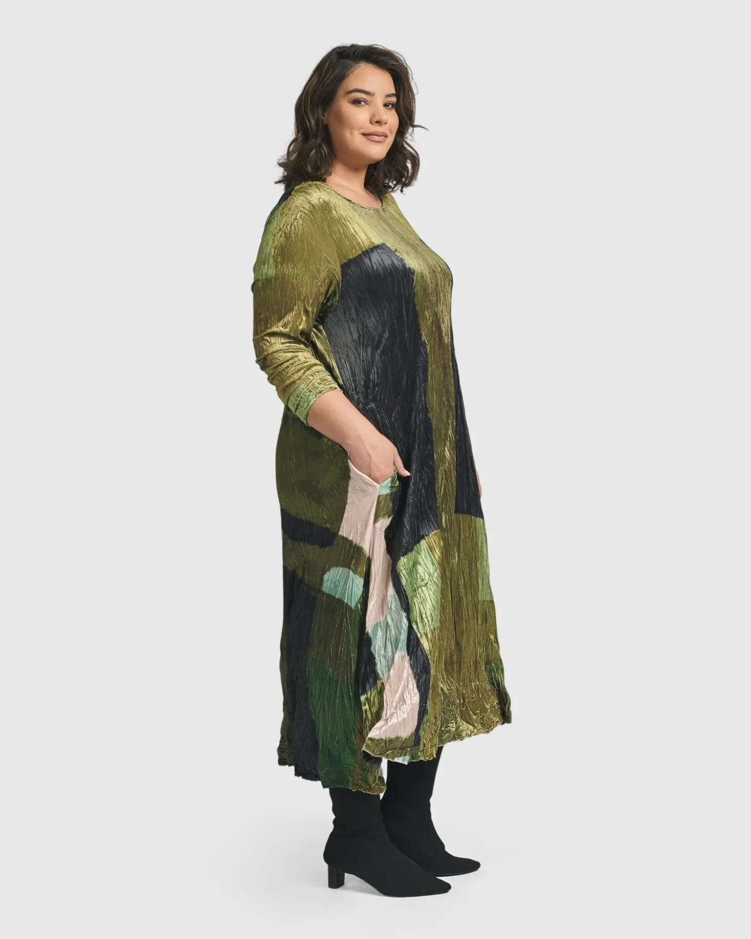 Al Fresco Maxi Dress, Olive
