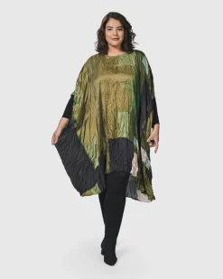 Al Fresco Muumuu Dress, Olive