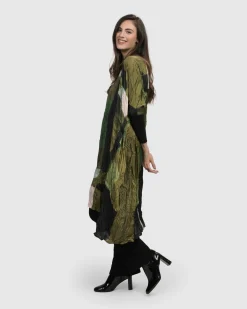 Al Fresco Muumuu Dress, Olive