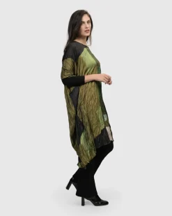 Al Fresco Muumuu Dress, Olive
