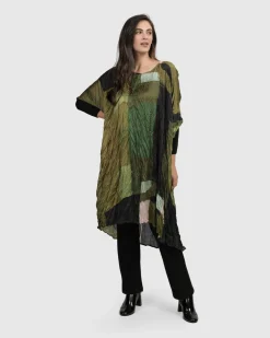 Al Fresco Muumuu Dress, Olive