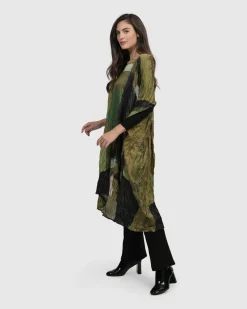 Al Fresco Muumuu Dress, Olive