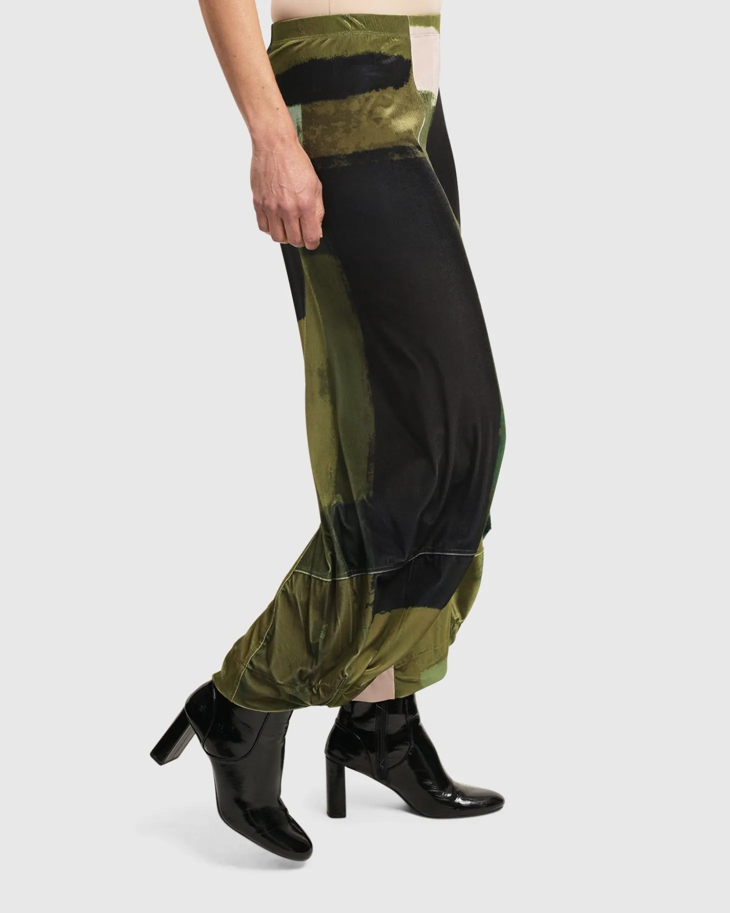 Al Fresco Punto Pants, Olive