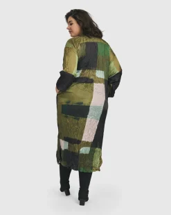 Al Fresco Shirt Dress, Olive