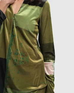 Al Fresco V Neck Pullover, Olive
