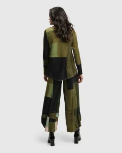 Al Fresco V Neck Pullover, Olive
