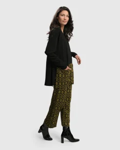 Alice Apron Pocket Top, Chartreuse