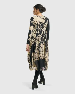 Amber Cocoon Dress, Floral