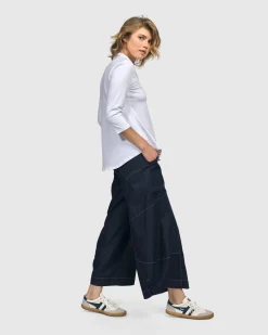 Anchorage V-Neck Top, White