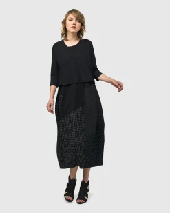 Andromeda Cropped Cardigan, Stripes