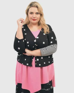 Ani Sleeveless Tunic Top, Bazooka