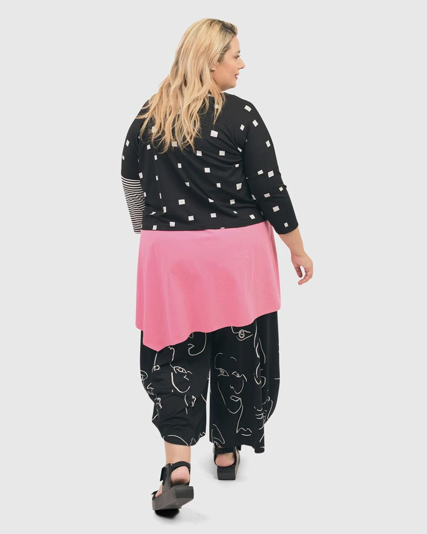 Ani Sleeveless Tunic Top, Bazooka
