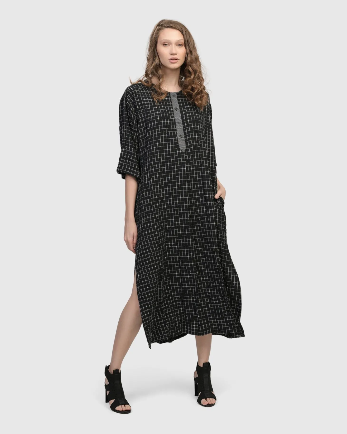 Aphrodite Caftan Dress, Net