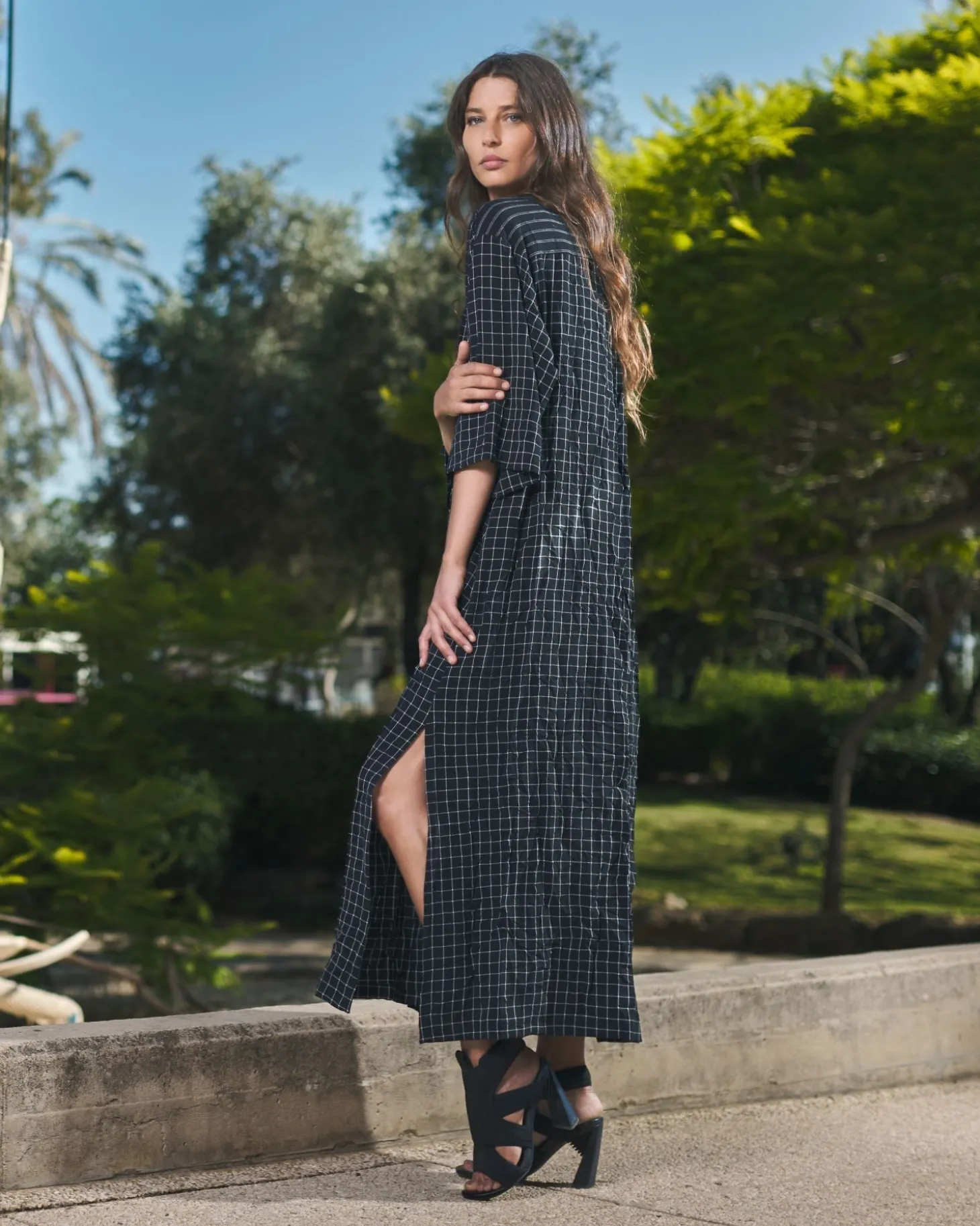 Aphrodite Caftan Dress, Net