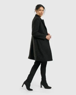Aquarius Cardigan Jacket, Charcoal