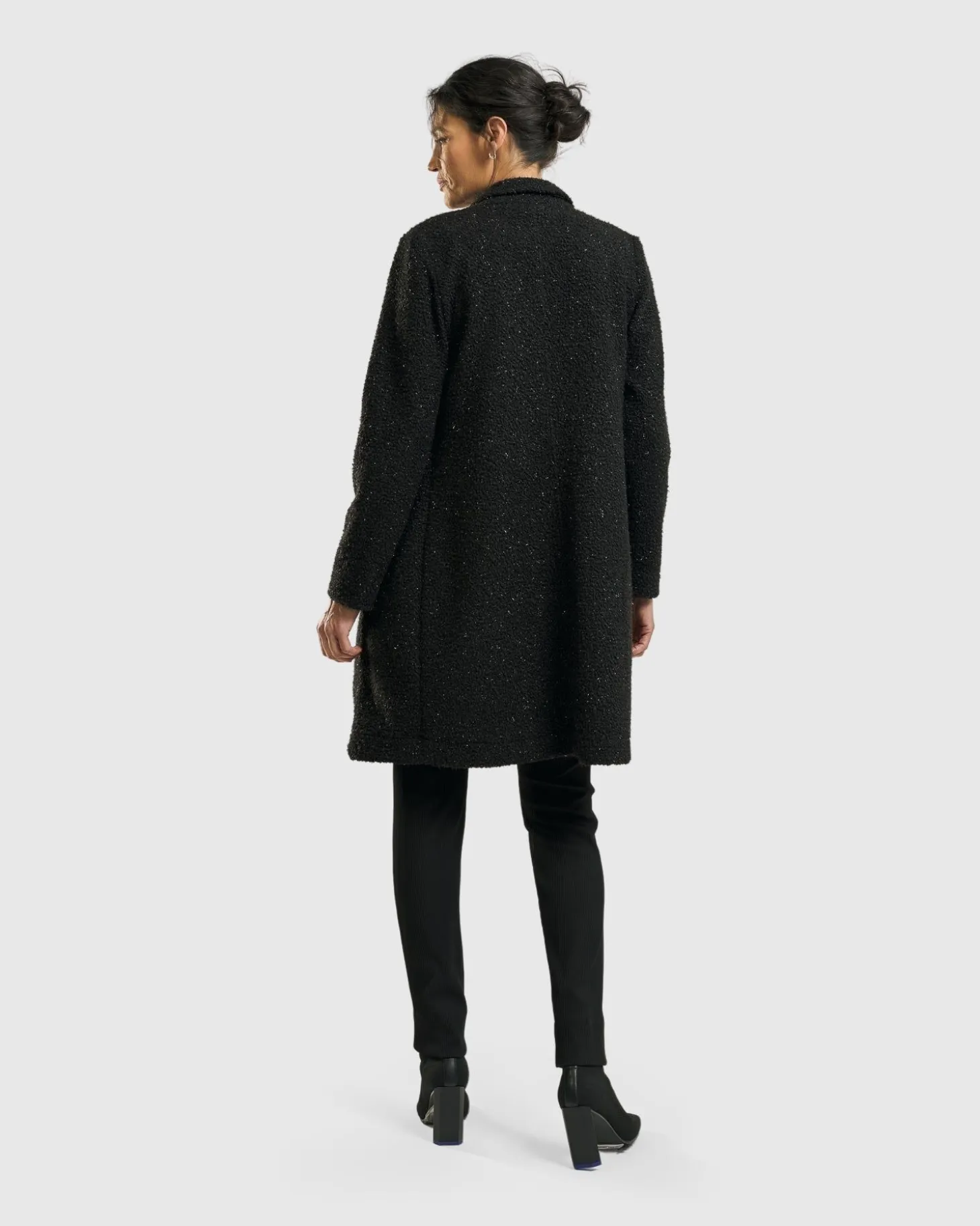 Aquarius Cardigan Jacket, Charcoal