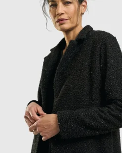Aquarius Cardigan Jacket, Charcoal