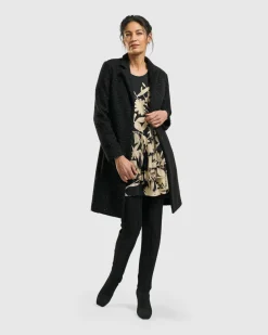 Aquarius Cardigan Jacket, Charcoal