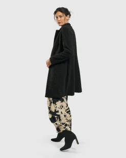 Aquarius Cardigan Jacket, Charcoal