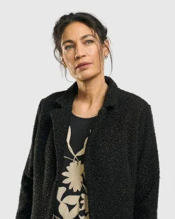 Aquarius Cardigan Jacket, Charcoal