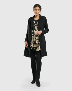 Aquarius Cardigan Jacket, Charcoal