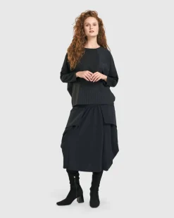 Audrey Relaxed Top, Pinstripes