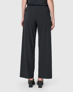 Audrey Straight Leg Pants, Pinstripes