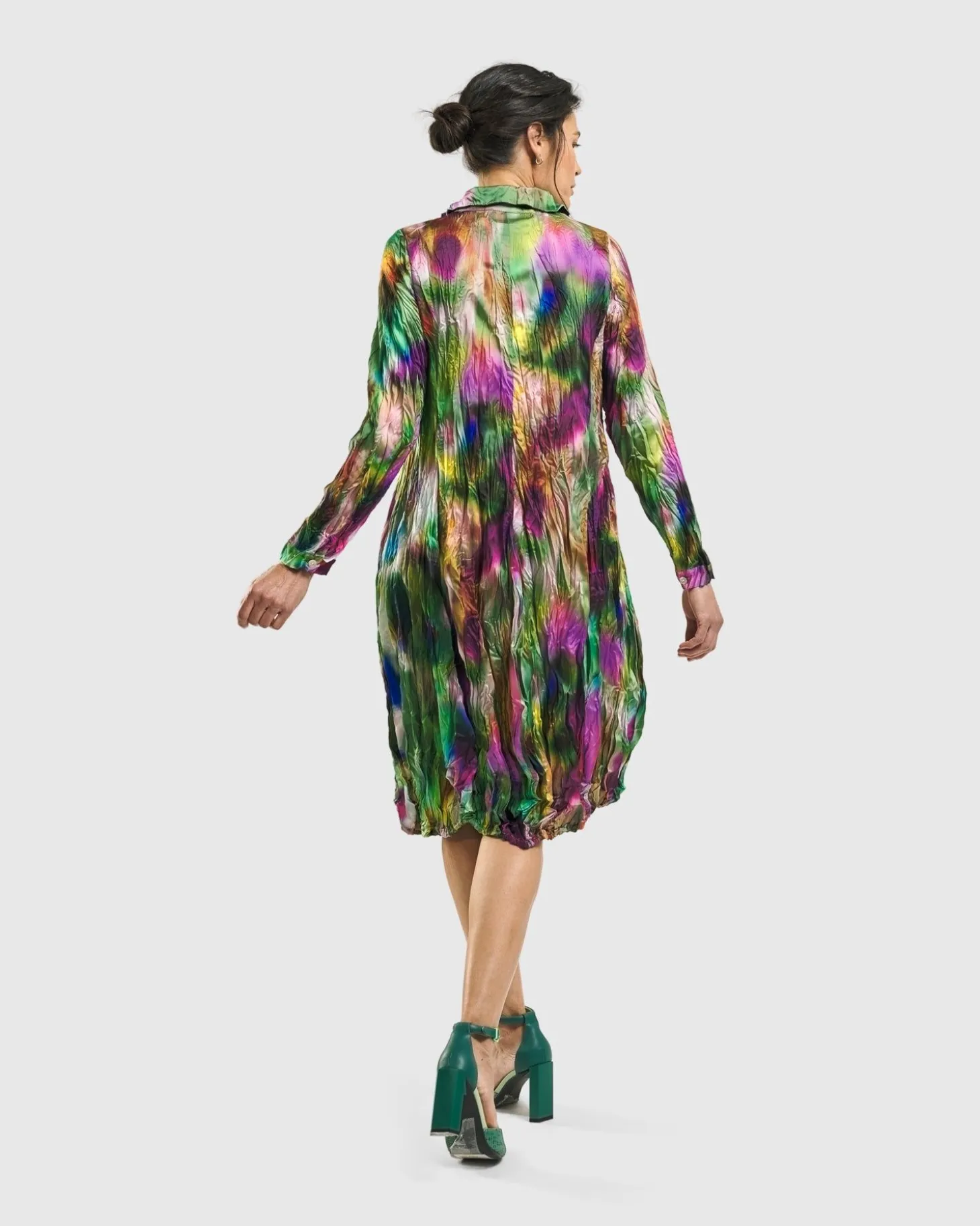 Aurora Wonderful Pocket Dress, Watercolor
