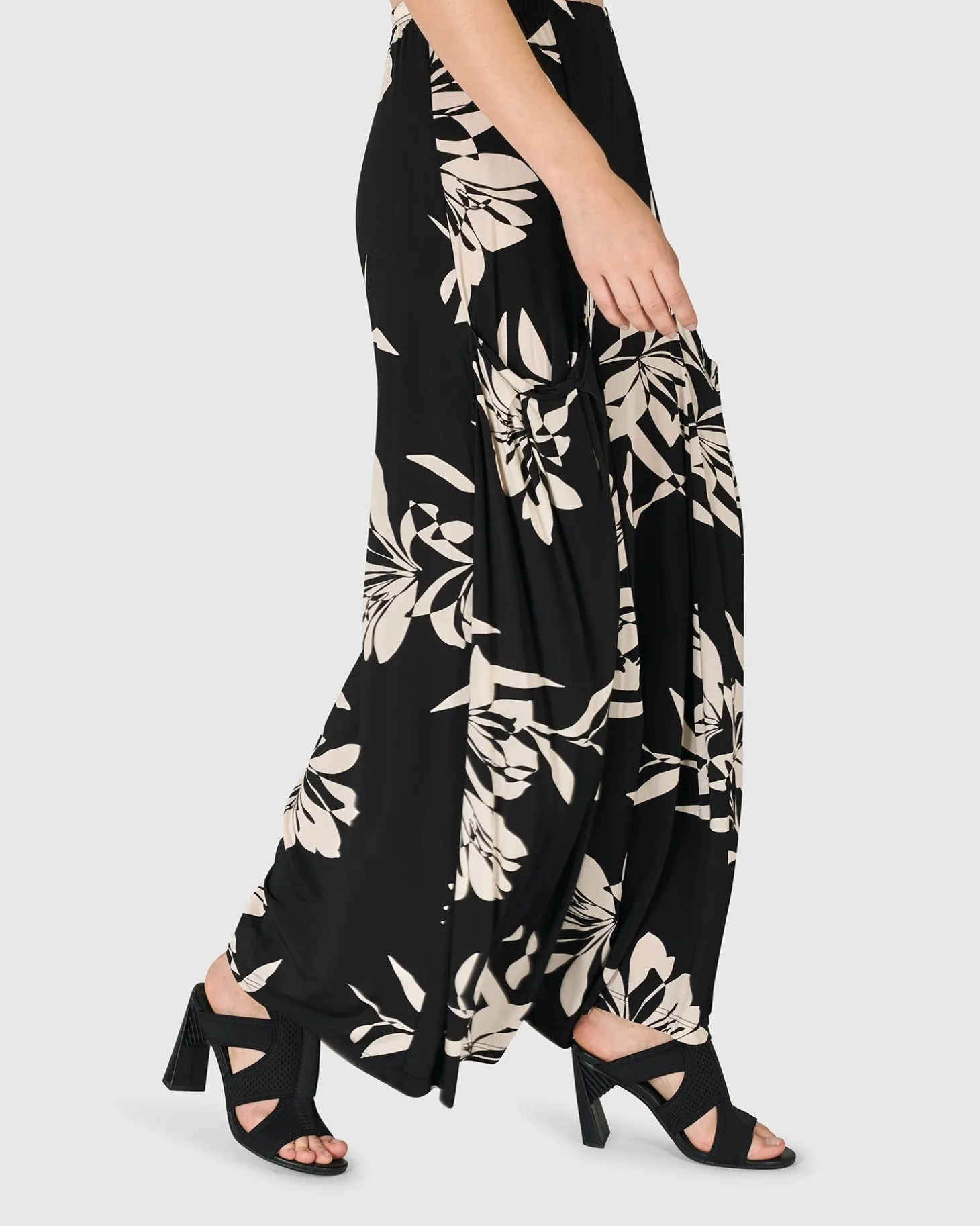 Benedetta Palazzo Pants, Floral