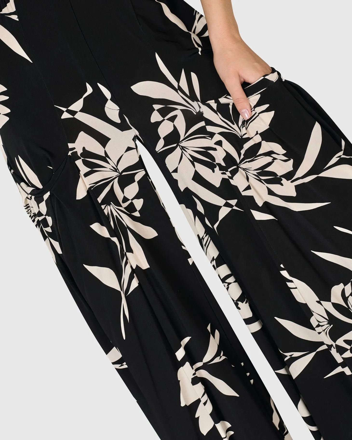 Benedetta Palazzo Pants, Floral