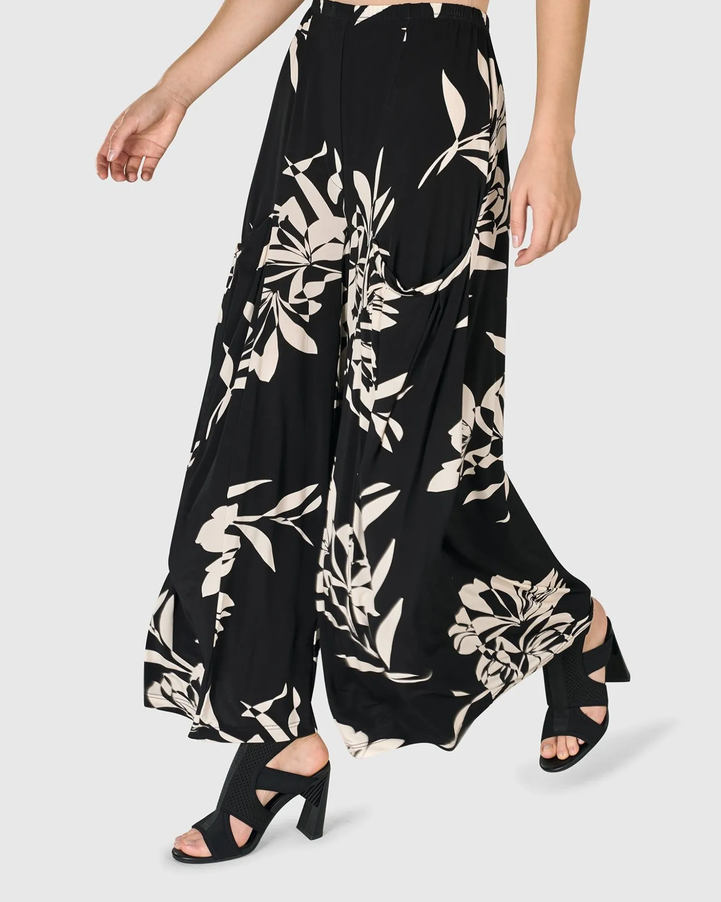 Benedetta Palazzo Pants, Floral