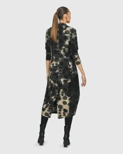 Bermuda Cocoon Dress, Coffee