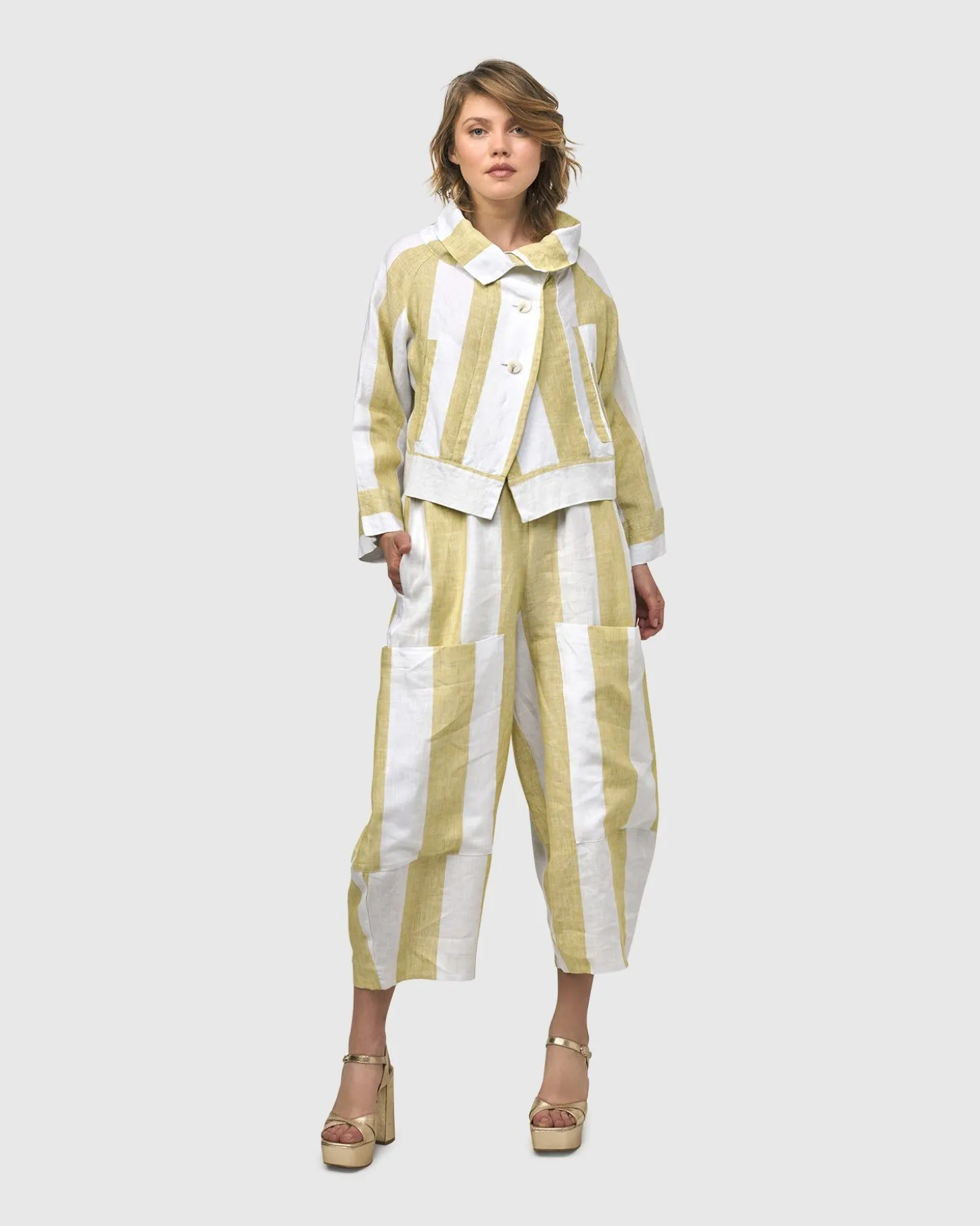 Boardwalk Pants, Citron