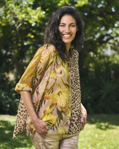 Bon Voyage Button Down Shirt, Mix