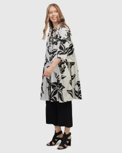 Botanica Oversized Babydoll Top, Lilly