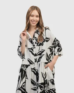 Botanica Oversized Babydoll Top, Lilly