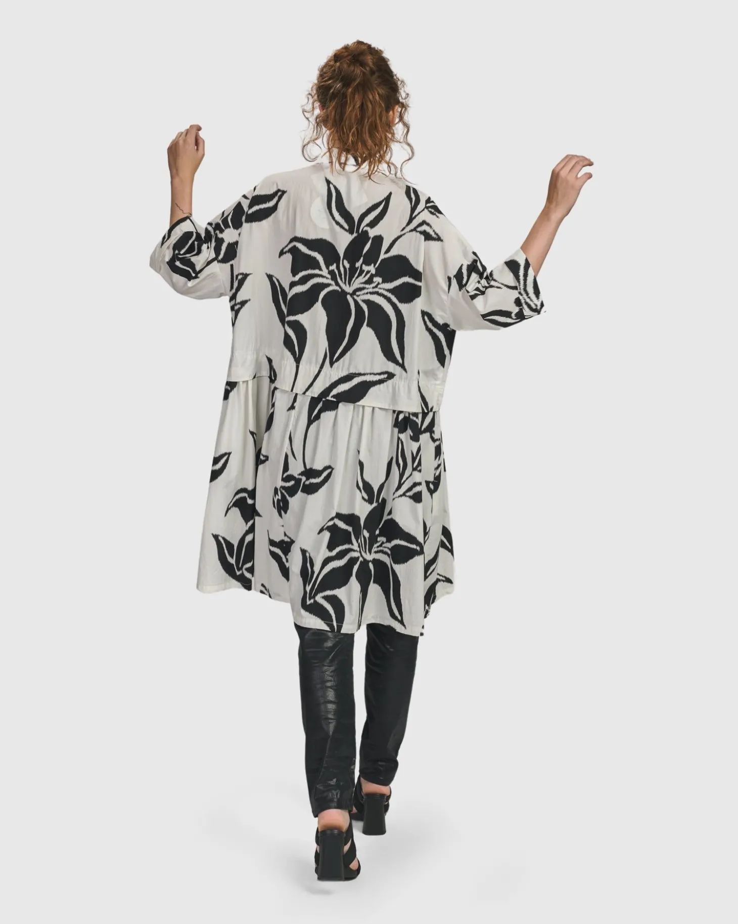 Botanica Oversized Babydoll Top, Lilly