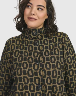 Boutique Swing Jacket, Ochre