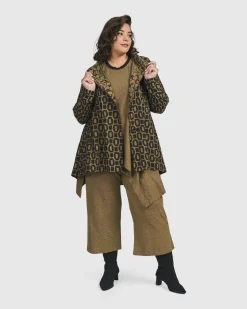 Boutique Swing Jacket, Ochre