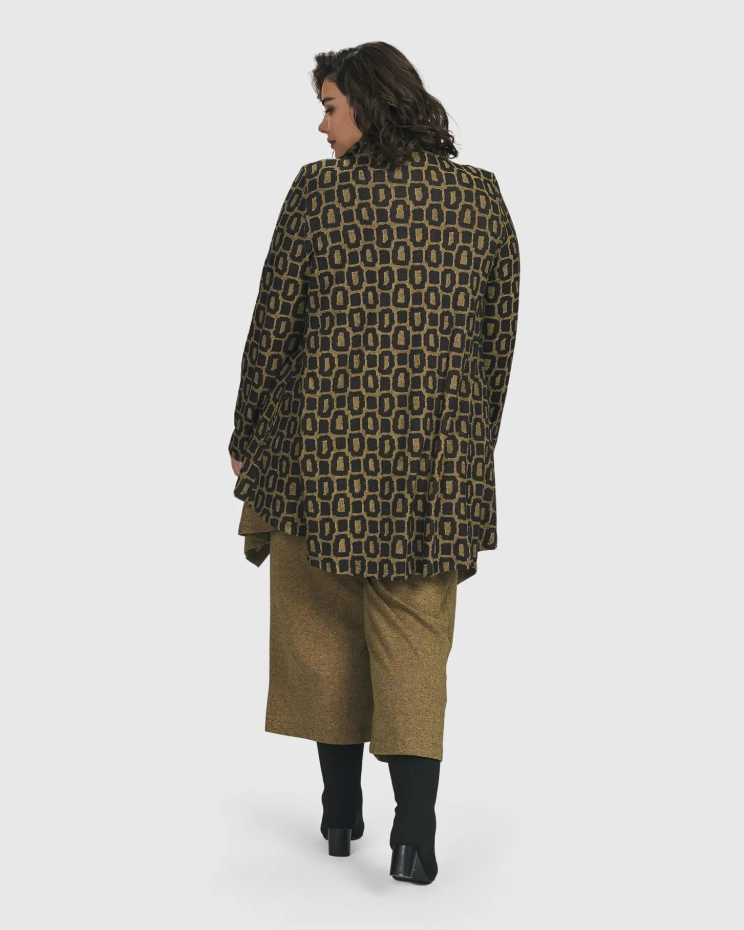 Boutique Swing Jacket, Ochre
