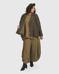 Boutique Swing Jacket, Ochre