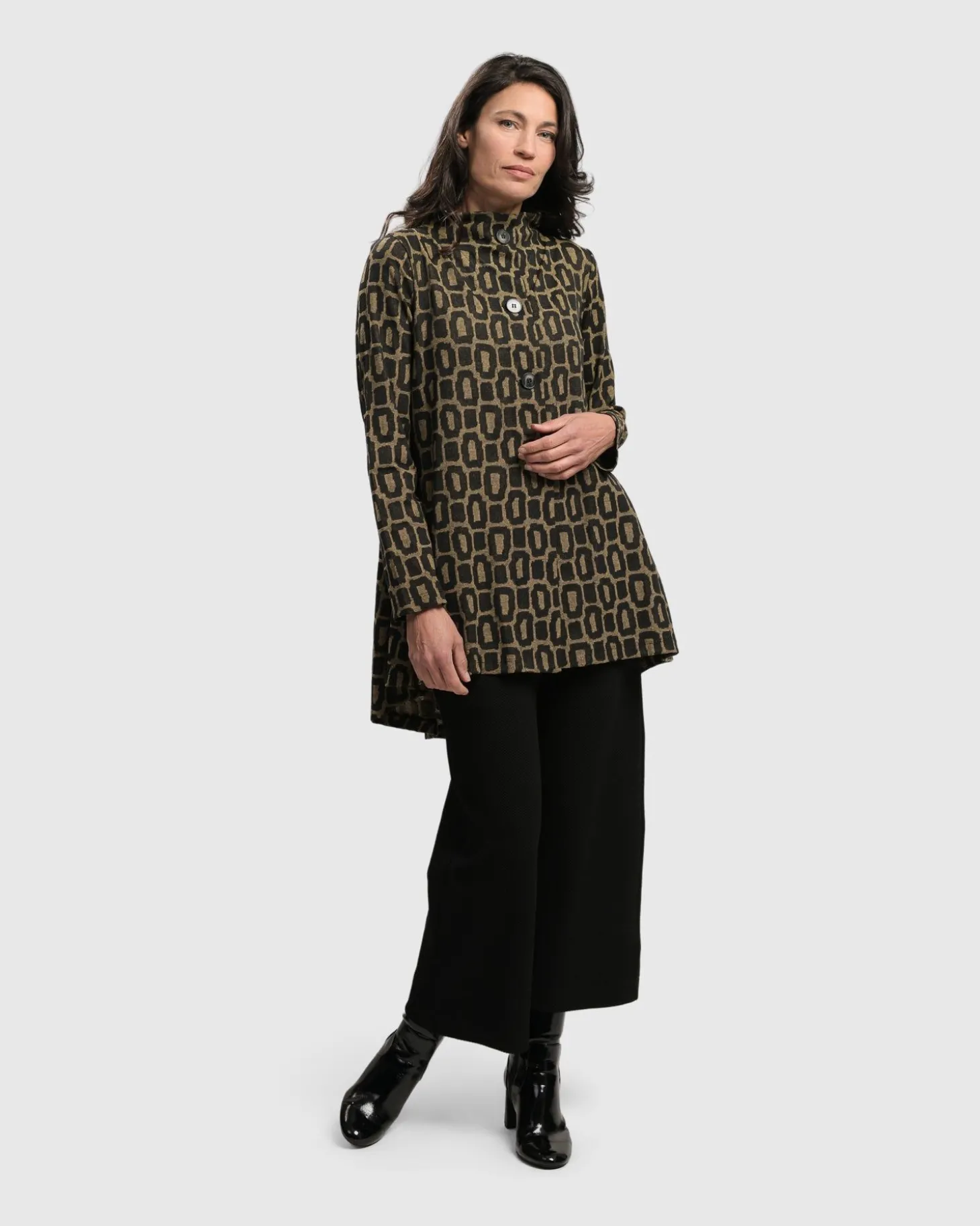 Boutique Swing Jacket, Ochre