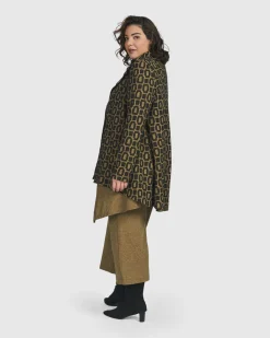 Boutique Swing Jacket, Ochre