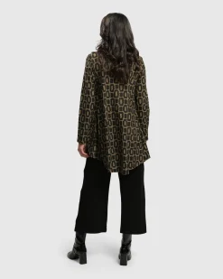 Boutique Swing Jacket, Ochre