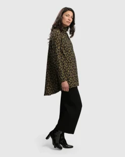 Boutique Swing Jacket, Ochre