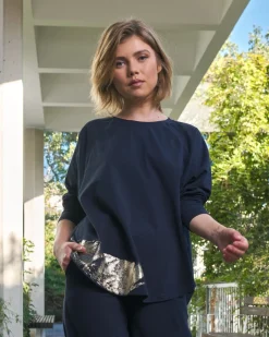 Calumet Relaxed Top, Navy